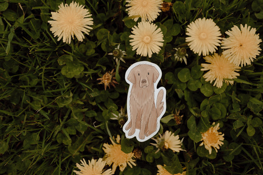 Humphrey the Farm Pup Sticker