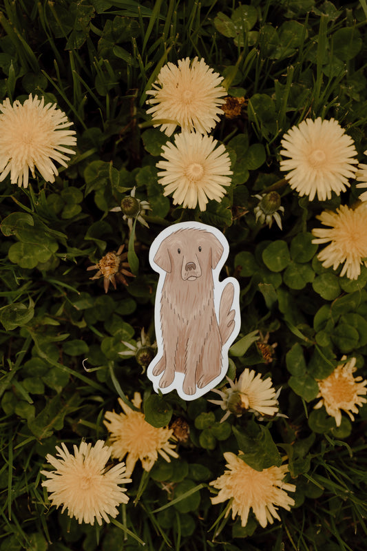 Humphrey the Farm Pup Sticker