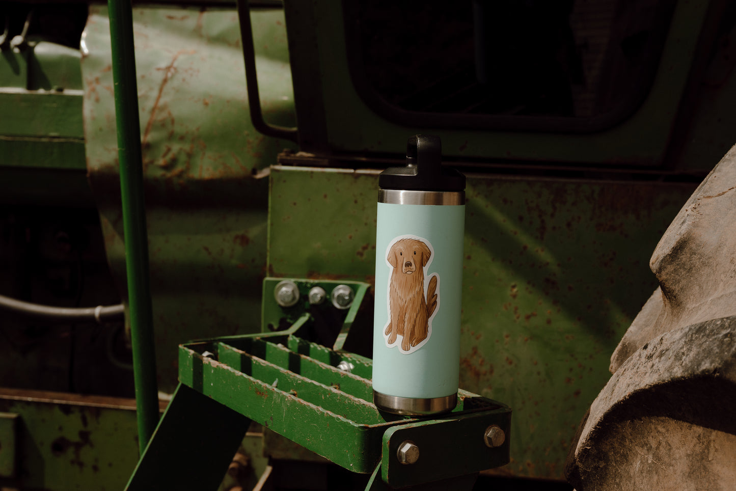 Humphrey the Farm Pup Sticker