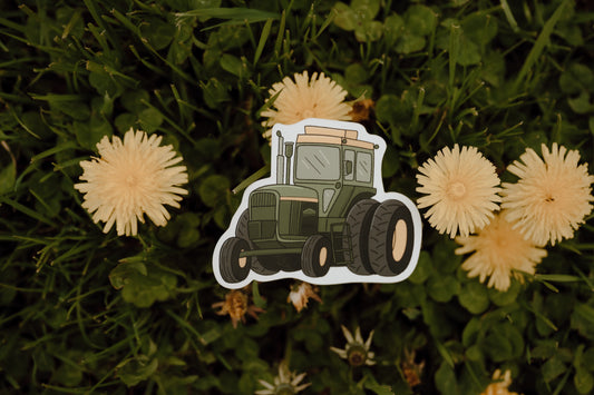 Dually  John Deere  Kids Tractor Sticker